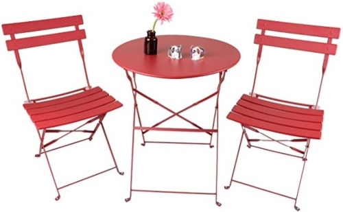 Metal Patio Bistro Set  - Lot 292
