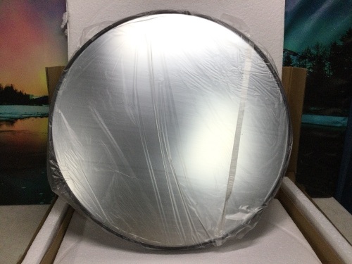 Lot of (4) Large Round Vanity Mirrors - Lot 389