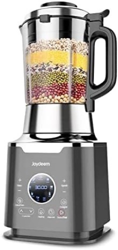 Joydeem Multifunctional Cooking Blender,High-Speed Countertop Blender JD-D16 with stew pot, Soybean milk maker, Hot and Cold, 9 One Touch Programs with 12H Delay Cook, 1200W, 59 Oz, Shakes and Smoothies, Nut Butters, Soups - Lot 1515