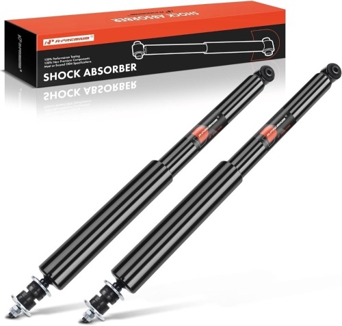 A-Premium Rear Pair (2) Shock Absorber Compatible with Chevrolet Cavalier & Cadillac Cimarron & Buick Skyhawk & Oldsmobile Cutlass Calais, Driver and Passenger Side, Replace# 341646, KG4536 - Lot 1628