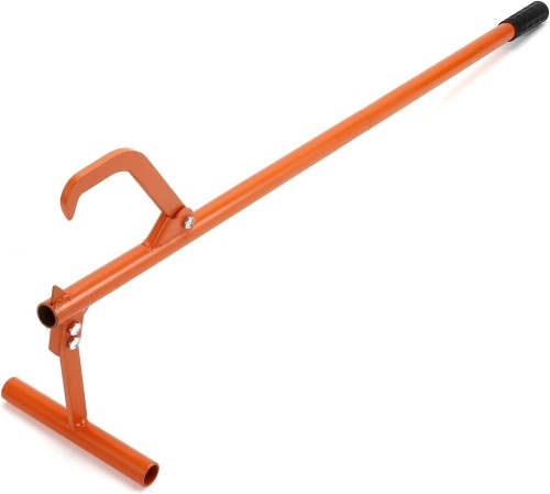 PIRIPARA 50.9" Timberjack Log Lifter, Adjustable Log Roller Cant Hook, Heavy Duty Steel Log Jack, Logging Tools for Rolling and Raising Up The Logs - Lot 1721