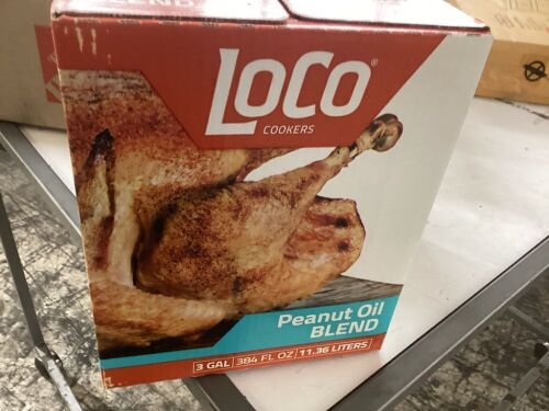 LOCO 3 Gal. Peanut Oil Blend, Best By 2/1/24 - Lot 355