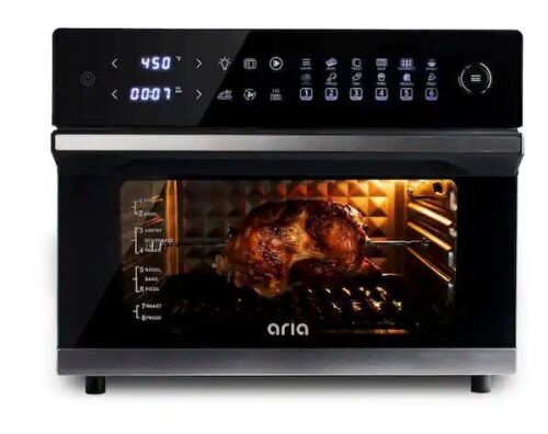 Ariawave 36 qt. Black Air Fryer Oven  - Lot 390