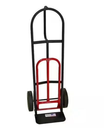 Milwaukee 800 lb. Capacity D-Handle Hand Truck with 10 in. Puncture Proof Tires and Nose Plate Extension - Lot 404