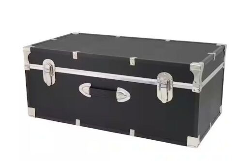 Seward Basic 32 in. x 13.25 in. x 17.75 in. Trunk, Black  - Lot 410