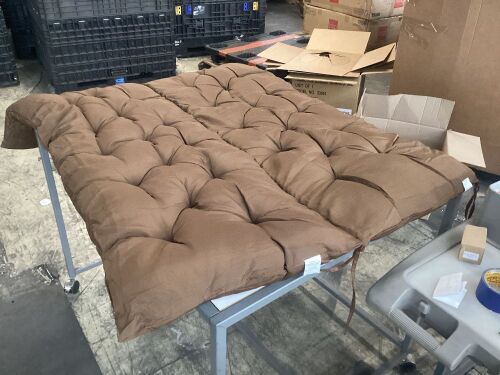 Outdoor Bench Swing Cushion  - Lot 443