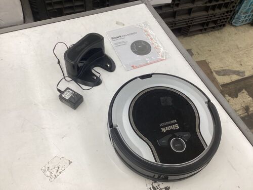 Shark ION Robot Vacuum Cleaner, Multi-Surface Cleaning, Works with Alexa, and Wi-Fi Connected  - Lot 450