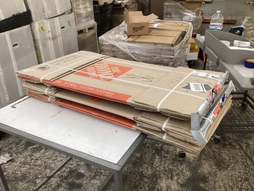 Lot of (3) Tall Wardrobe Moving Boxes, 24" x 24" x 44" - Lot 468