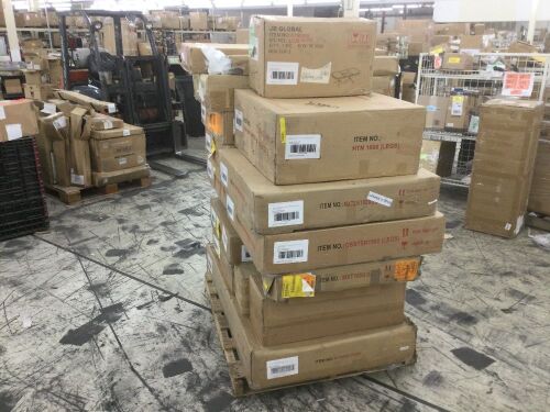 Pallet of Oak Table Legs & 2 Tops  - Lot 528