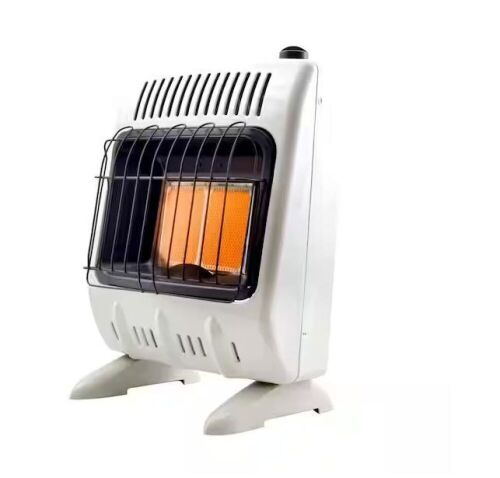 Mr Heater 10,000 BTU Vent Free Radiant Natural Gas or Propane Dual Fuel Space Heater  - Lot 535