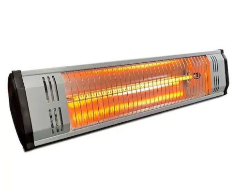 Heat Storm Tradesman 1,500-Watt Electric Outdoor Infrared Quartz Portable Space Heater with Wall/Ceiling Mount  - Lot 560