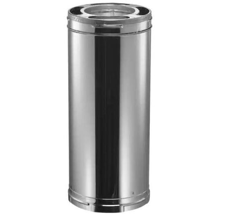 DuraVent 6 in. Dia x 36 in. Triple-Wall Galvanized Chimney Stove Pipe  - Lot 621