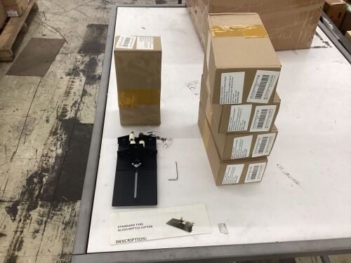 Lot of (5) Glass Bottle Cutter  - Lot 659