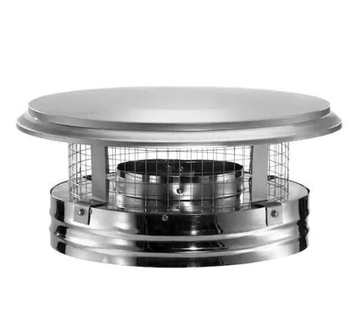 DuraVent DuraPlus 6 in. Round Chimney Cap  - Lot 670