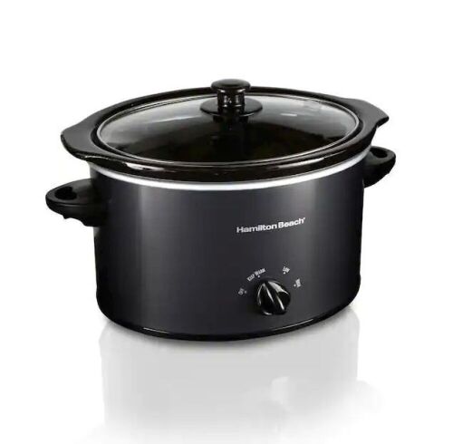 Hamilton Beach 3 qt. Black Slow Cooker  - Lot 726