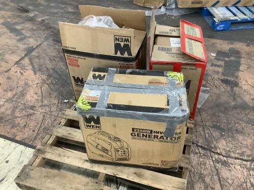 Lot of (3) WEN Generators - Uninspected - Lot 201