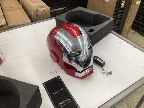 Autoking Iron Man 1/1 Scale Mark V-Helmet  - Lot 396