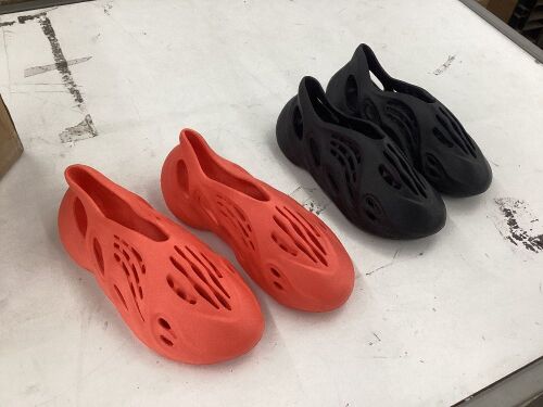 Lot of (2) Rubber Slip On Shoes  - Lot 596