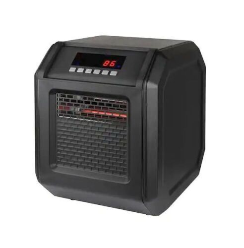 1500 W Electric Cabinet Infrared Space Heater - Missing Remote Control   - Lot 539