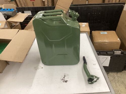 Metal Jerry Can  - Lot 646