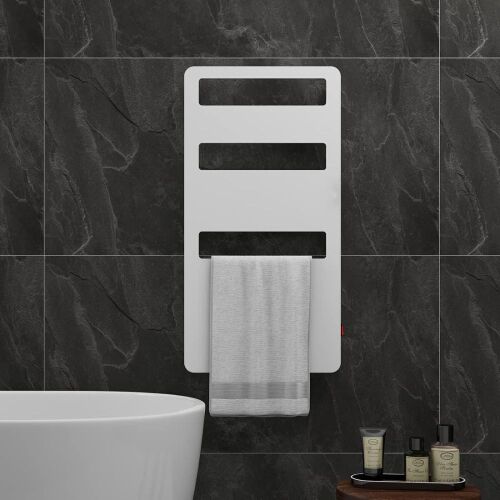 EVOKOR Heated Towel Rack Wall Mounted 35.4 x 18 inch  - Lot 699
