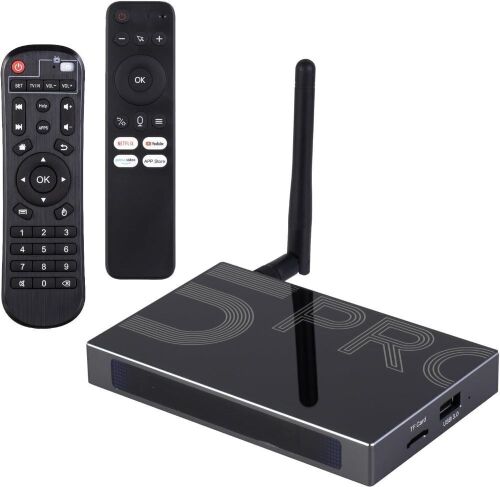 Tanggula X5 PRO Android TV Box with Voice Control, 4GB/128GB 2.4G/5G - Lot 521