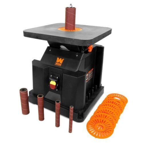 AT6535 3.5-Amp Oscillating Spindle Sander with Beveling Top - Lot 183