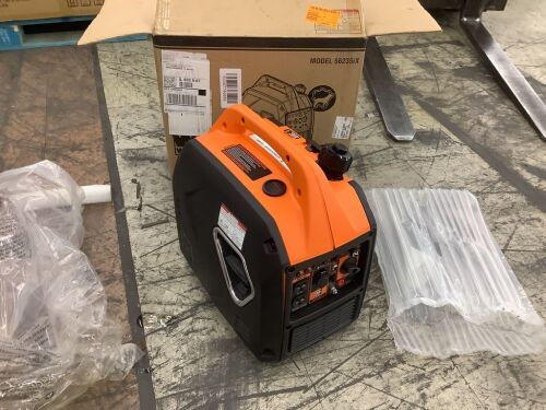 WEN 56235iX Super Quiet Ultra Lightweight 2350-Watt Portable Inverter Generator with Fuel Shut Off and CO Sensor - Lot 188