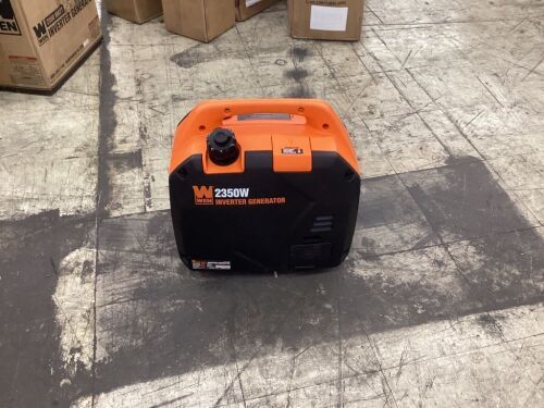 WEN 56235i Super Quiet 2350-Watt Portable Inverter Generator with Fuel Shut Off, CARB Compliant, Ultra Lightweight - Lot 117