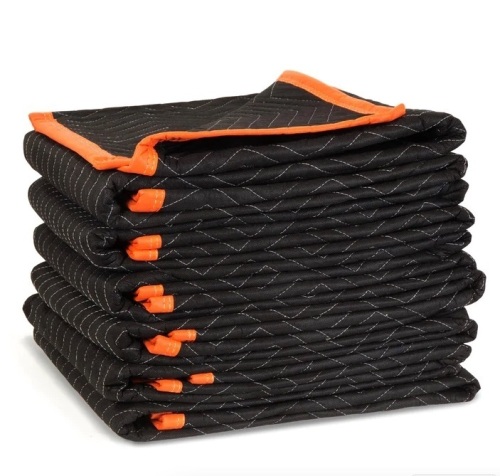WEN 272406 72-Inch by 40-Inch Heavy Duty Padded Moving Blankets, 6-Pack - Lot 117