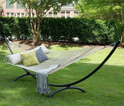 Project One EL-1003-BRN 12 ft. Large DuraCord Rope Hammock&#44; Brown- hammock only - Lot 175