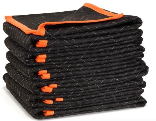 WEN 272406 72-Inch by 40-Inch Heavy Duty Padded Moving Blankets, 6-Pack - Lot 122