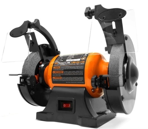 WEN BG4260 2.1-Amp 6-Inch Single Speed Bench Grinder  - Lot 125