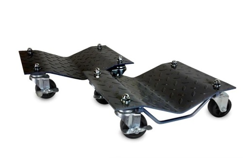 WEN 73017T 3000-Pound Capacity Vehicle Dollies with Brakes, Two Pack - Lot 131