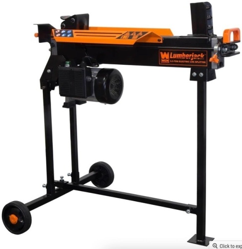 WEN 56208 6.5-Ton Electric Log Splitter with Stand - Lot 135