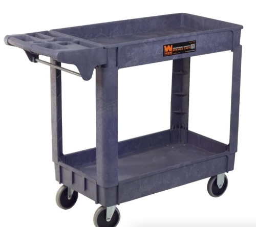 WEN 73002 500-Pound Capacity 40 by 17-Inch Service Utility Cart - Lot 140