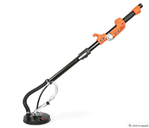 WEN DW6395 Variable Speed 6.3-Amp Drywall Sander with Mid-Mounted Motor - Lot 285