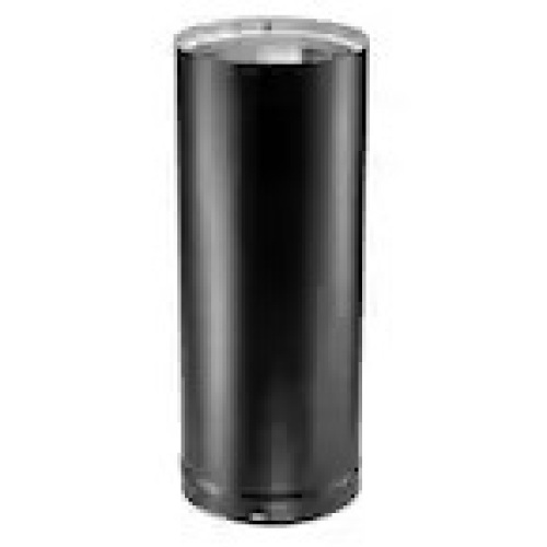 DVL 6 in. x 24 in. Double-Wall Chimney Stove Pipe in Black - Lot 240