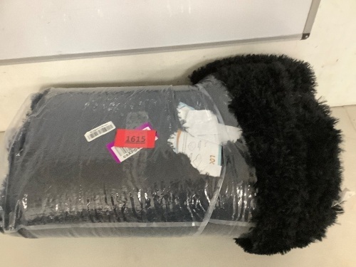 Large Fuzzy Rug - Lot 1615