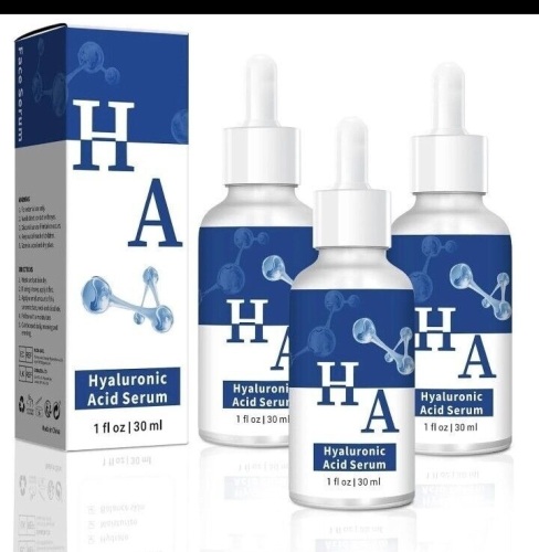 SET OF 3 1oz ea. Hyaluronic Acid Serum Moisturizing for Face Anti-Wrinkle - Lot 1669