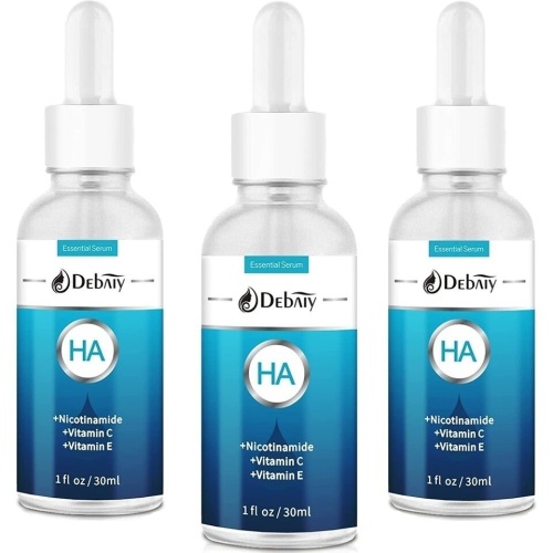 3 Pack DEBAIY Hyaluronic Acid Serum for Face Anti Aging Serum (1Fl.Oz/30ml) - Lot 1670
