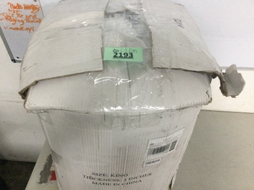 Mattress Topper 3" Thick - Lot 2193