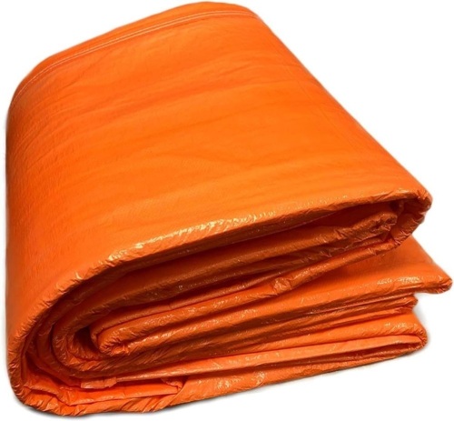 ONENESS Supply Concrete Curing Blanket Cover - Heavy Duty PE Coated Woven Insulated Foam Core for Cement, Construction, Landscaping - Tear & Water Resistant - 12 x 20 Ft - Indoor/Outdoor Tarp (Orange) - Lot 2250