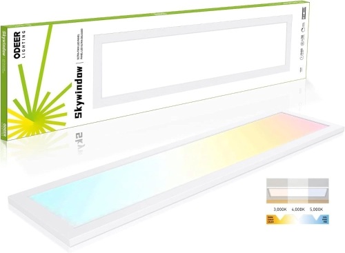 ODEER 1x4 FT LED Flat Panel Light - Lot 2290