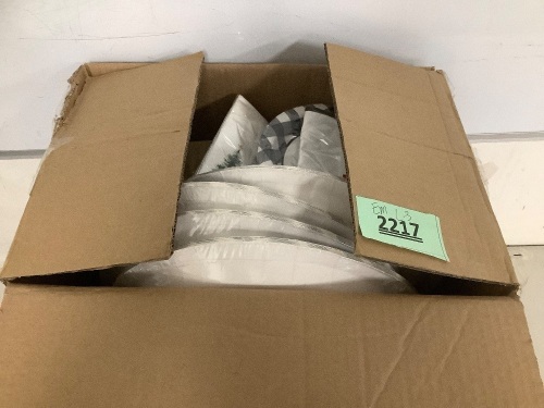 Assorted Box of Christmas Disposable Dinnerware - Lot 2217
