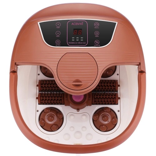 ACEVIVI Foot Spa with Heat and Vibration - Lot 2278