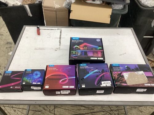 Lot of Damaged Govee LED Lights - For Parts or Repair  - Lot 397