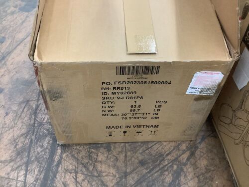 Recliner Chair PU Leather - Lot 424