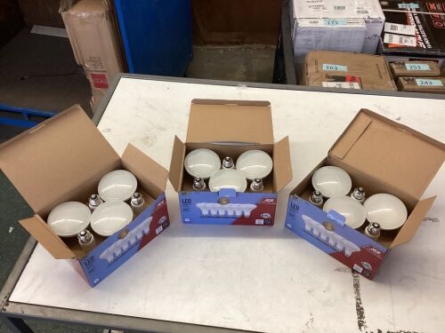 Lot of (3) Ace E26 LED Bulb Daylight 65 Watt Equivalence, 6 pk - Lot 608