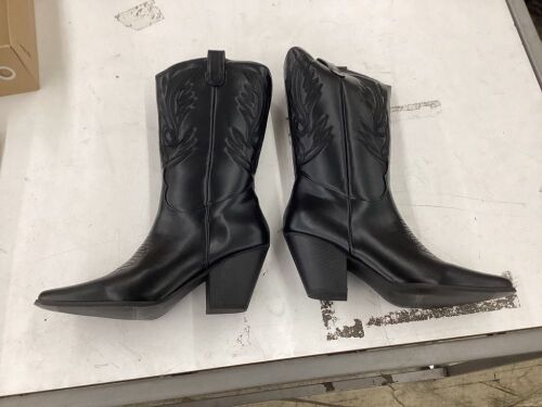 Women's Western Boots, Size 41 - Lot 654